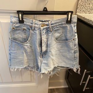 Jean shorts